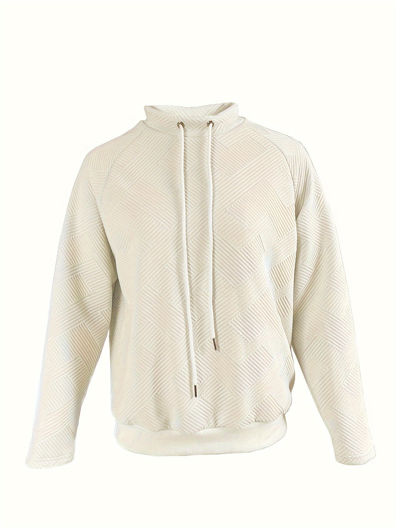 Felpa pullover con coulisse da donna