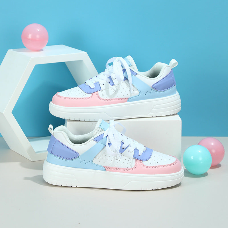 sneakers donna con plateau