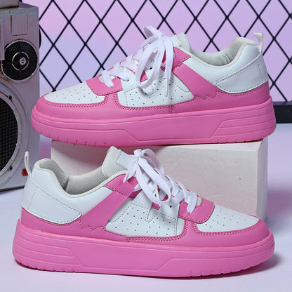 sneakers donna con plateau