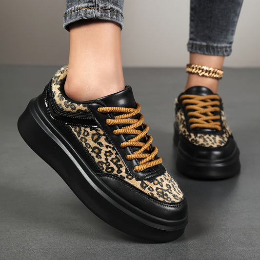 Leopard sneakers da donna